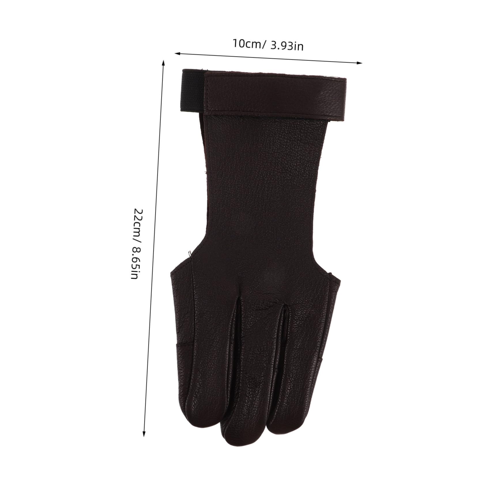 Kisangel Glove Three Finger Tabs: Guard for - Traditional Craftsmanship - Enhances Stability - for Hunting and Target Practice