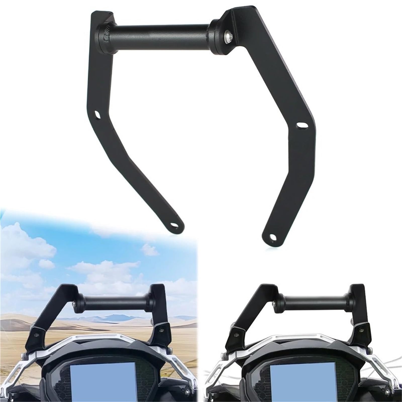 Uchwyt GPS na motocykl Pasuje do Triumph TIGER 1200 XC XR 1200 XCX, niska płyta nawigacyjna, uchwyt na telefon Uchwyt do nawigacji GPS uchwyt