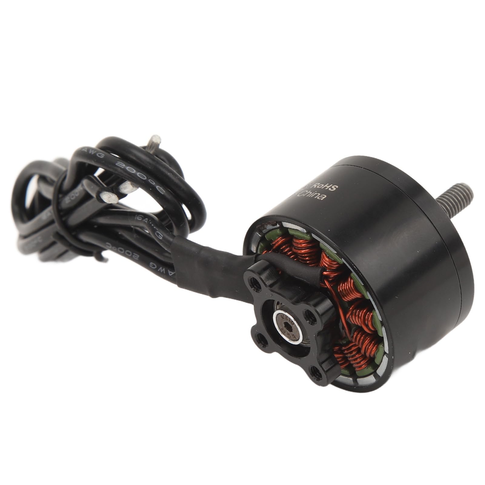 BROLEO Motore brushless per drone, rotore bilanciato preciso ad alta reattività cuscinetto di smorzamento anti pressione Motore brushless FPV CNC 6061 Alloggiamento in alluminio per 80A ESC