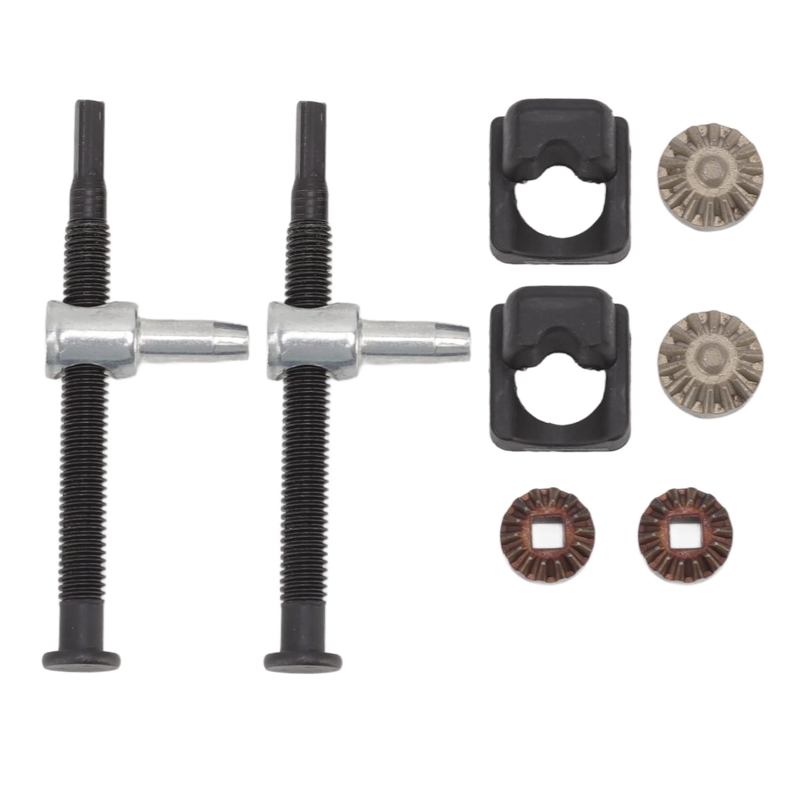 2 Set Chain Bar Tensioner Adjuster Kit, Iron Aluminum Chain Bar Tensioner Adjuster Kit Set Assembly Chainsaw Repair Kit for CS370 CS400 CS4200ES