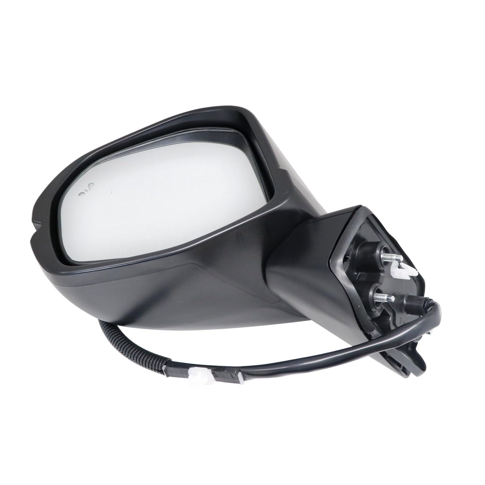AM Autoparts Left Driver Side Power Heated Mirror For Honda CR-V (2017-2018) – Smooth Black, Turn Signal, Electric Adjustment