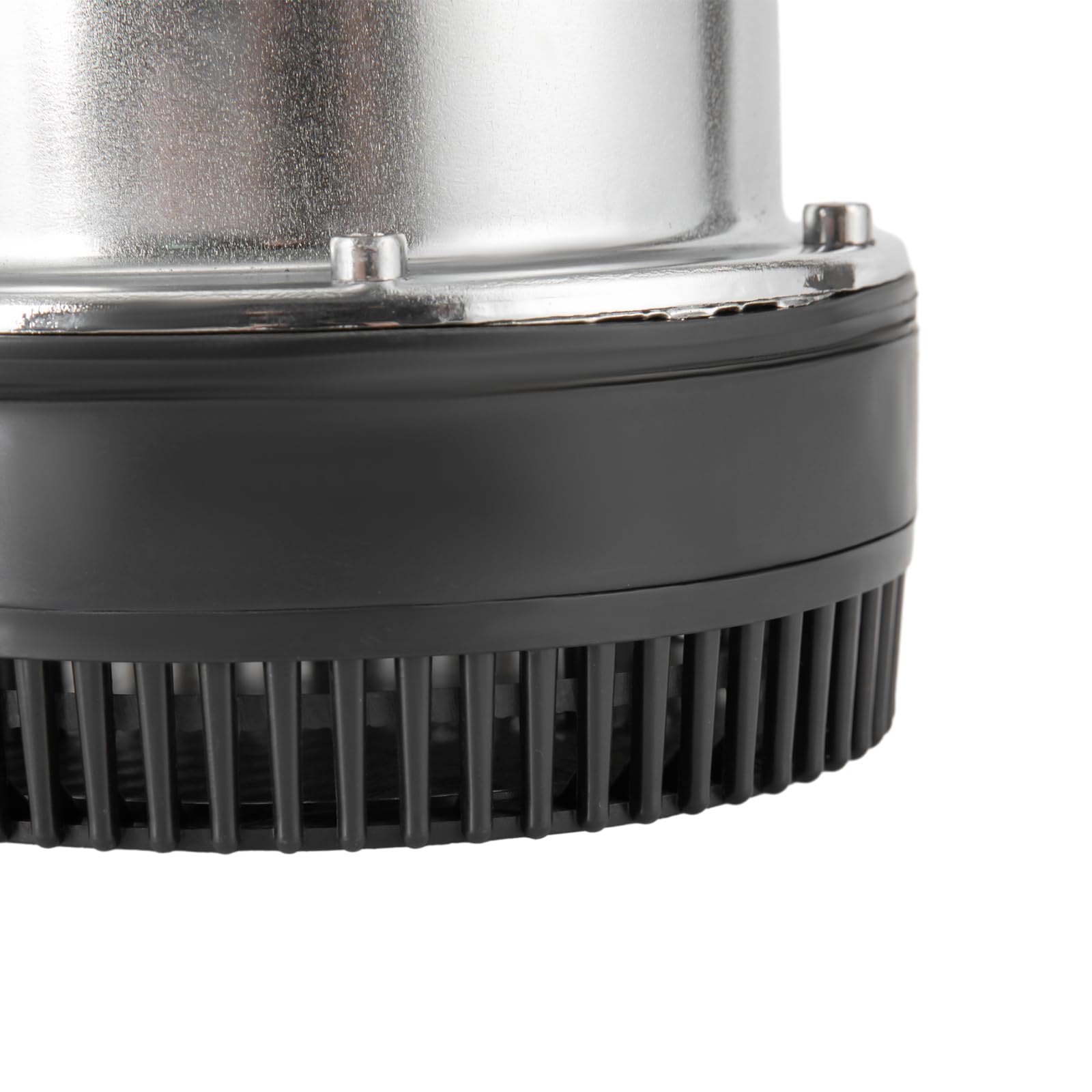 Pompa głębinowa 12 V, 160 W, kolor chromu, 6000 l/h, pompa brudnej wody z 3 średnicami wylotowymi, wysokość tłoczenia 9 m, do ogrodu i nawadniania