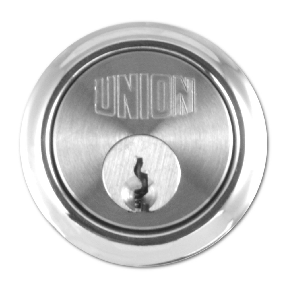 Union Chrome 1X1 Rim Cylinder