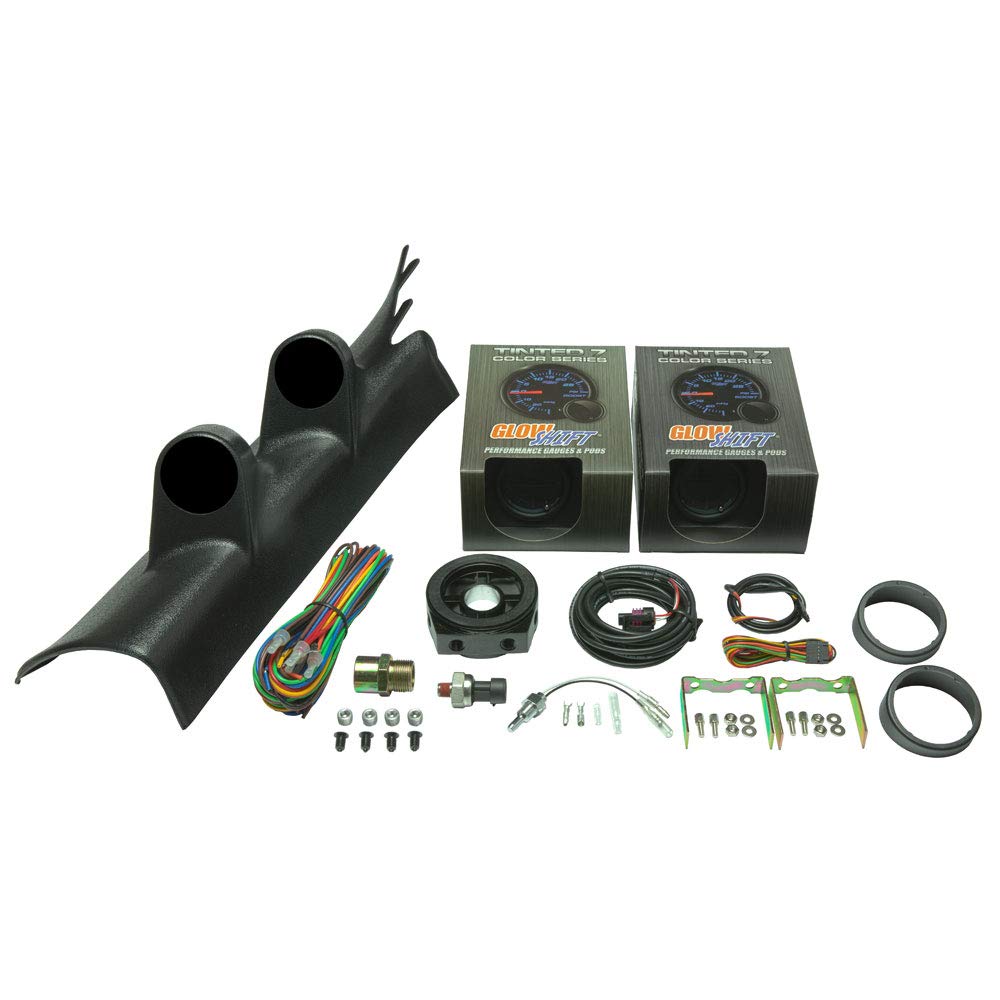 Buy GlowShift Gauge Package Compatible with Chevrolet Chevy Camaro V8