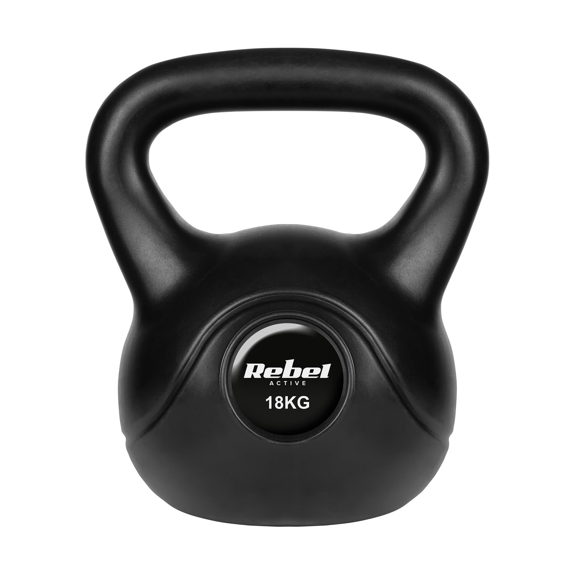 Rebel Kettlebell Bitumiczny 18 kg PVC RBA-2319