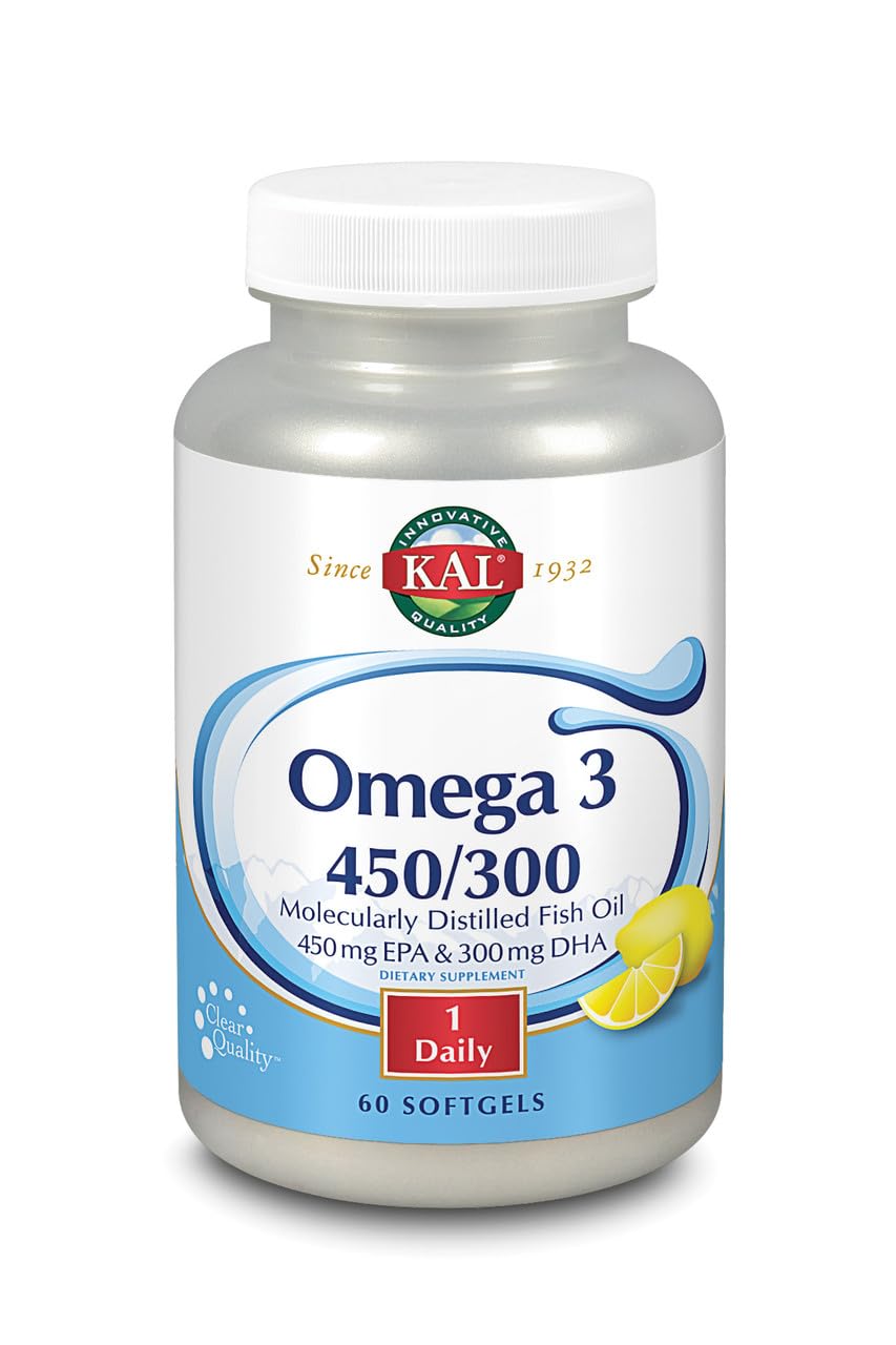 Kal Omega 3 450/300 | Sin Gluten | 60 Perlas