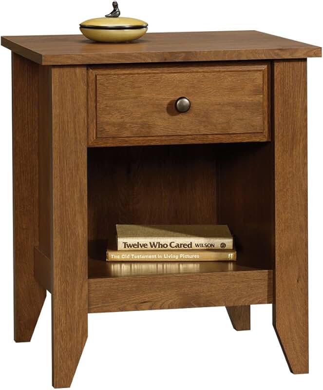 oak nightstand