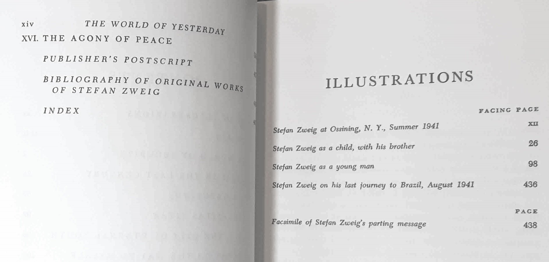 The World of Yesterday: An Autobiography
