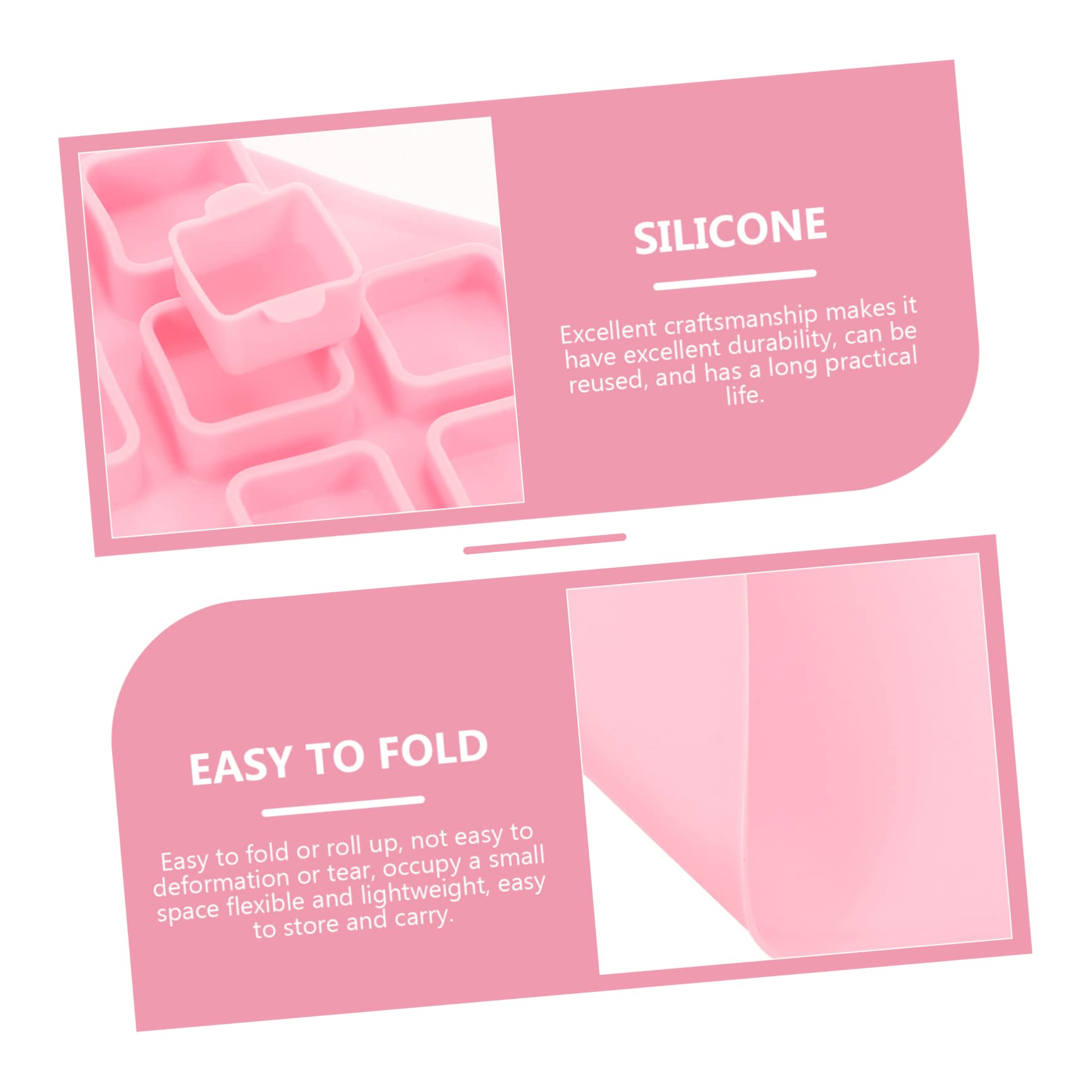 OSALADI Silikon-bastelmatte Antihaft-silikonmatte zum Malen und Gießen mit Harz Leicht zu Reinigen und Flexibel für DIY-projekte und Tischschutz