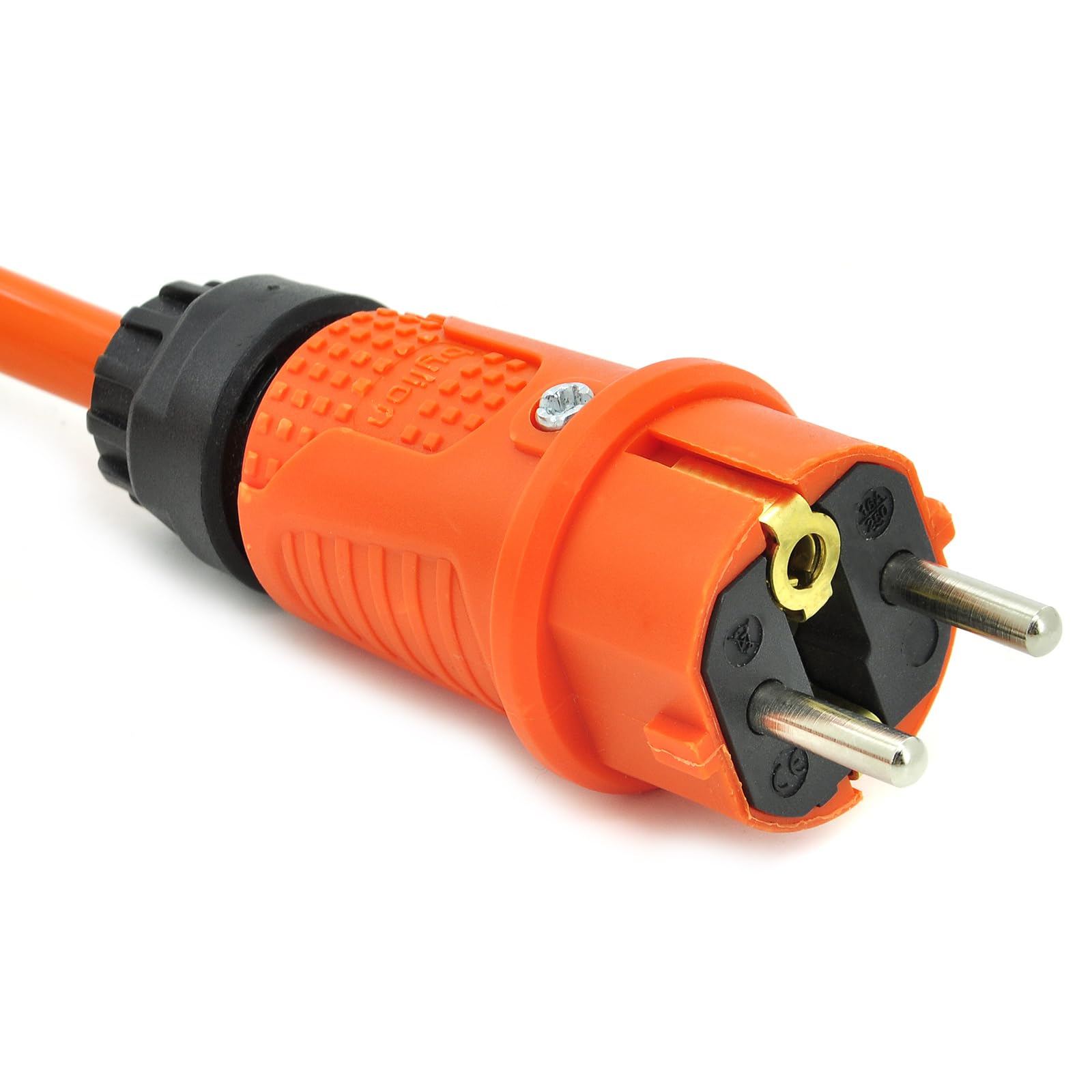ELS Elektrotechnika Schuko Verlängerungskabel IP54 3-Fach H07BQ-F 20m