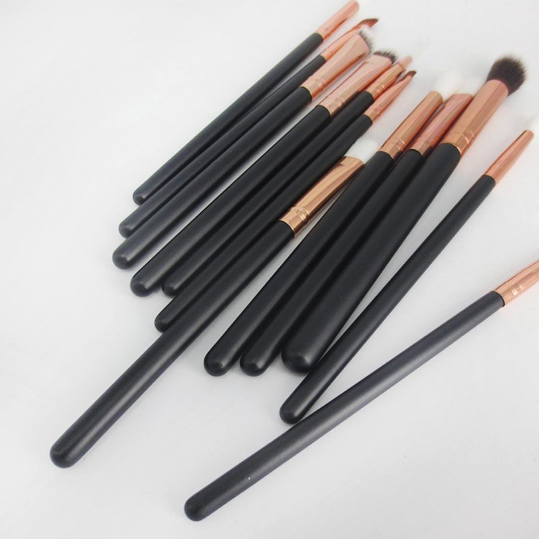 Start 12 pcs/Sets Makeup Brush Set for Eye Shadow Foundation Eyebrow Lip