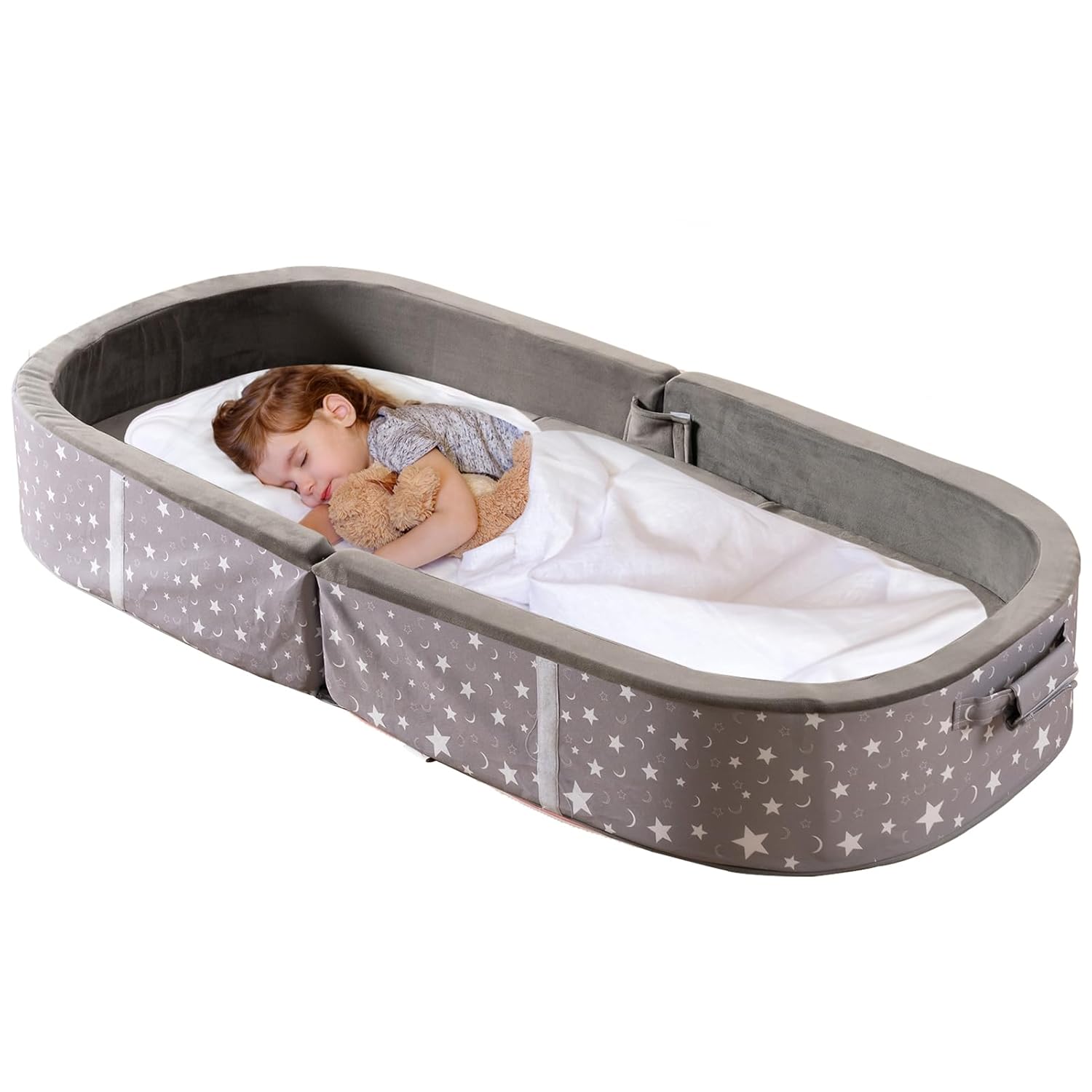 BYBYME Portable Toddler Travel Bed Waterproof Kuwait Ubuy