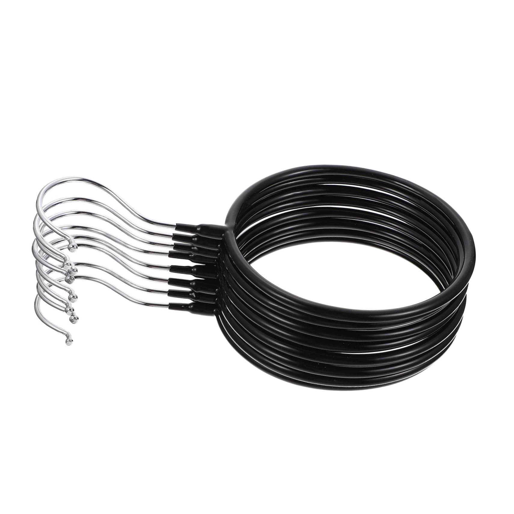 DECHOUS 8Pcs Multi Functional Closet Scarf Hanger Organizer Scarf Tie Belt Storage Rack for Neatly Displaying Accessories Wardrobe