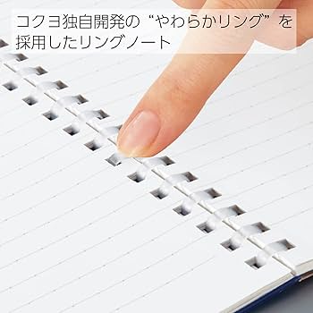 Amazon.co.jp: コクヨ(KOKUYO) メモ ソフトリング ドット入りB罫