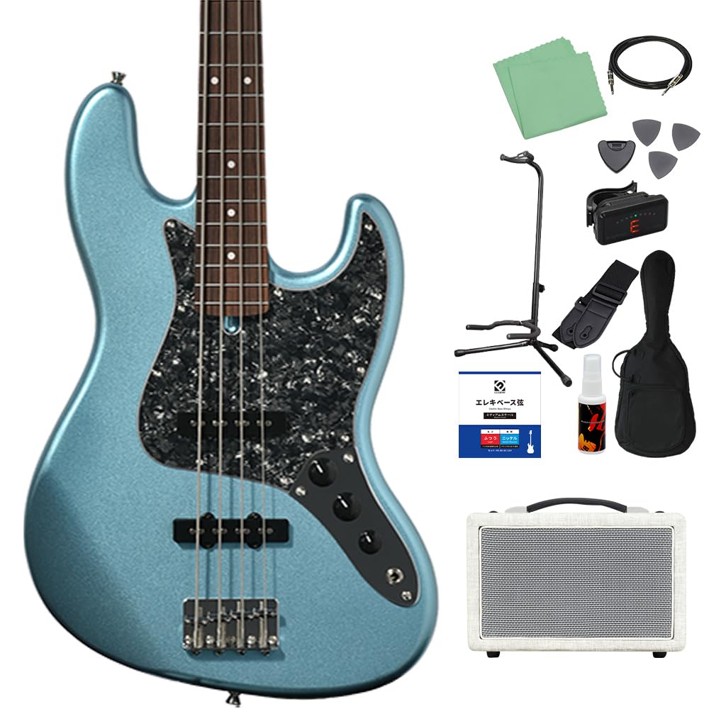 Amazon | Bacchus BJB-1-RSM/R-BPPG ベース初心者12点セット 【島村