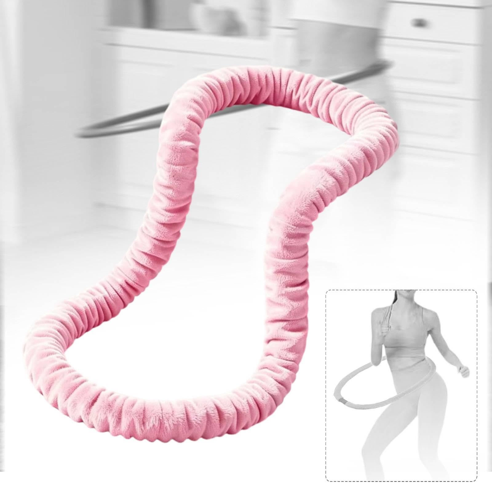 Tragbarer Fitness Hoop Reifen mit Gewichten, Ergonomischem Federkern Und Komfortablem Polyesterbezug für Erwachsene, Geeignet für Büro Und Heim