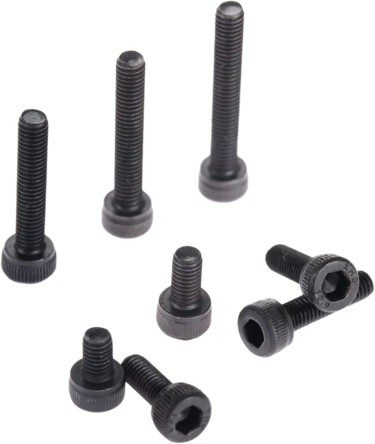 120Pcs M3 Allen Bolt Hex Socket Round Cap Head Screws Assortment Set