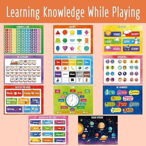 Animal Habitat Sticker Book, 780+ Stickers & 15 Animal Habitat Scenes, Side by Side Activity Book Funny Sticker Books Educational Game- Great for Toddlers, Kids, Boys & Girls