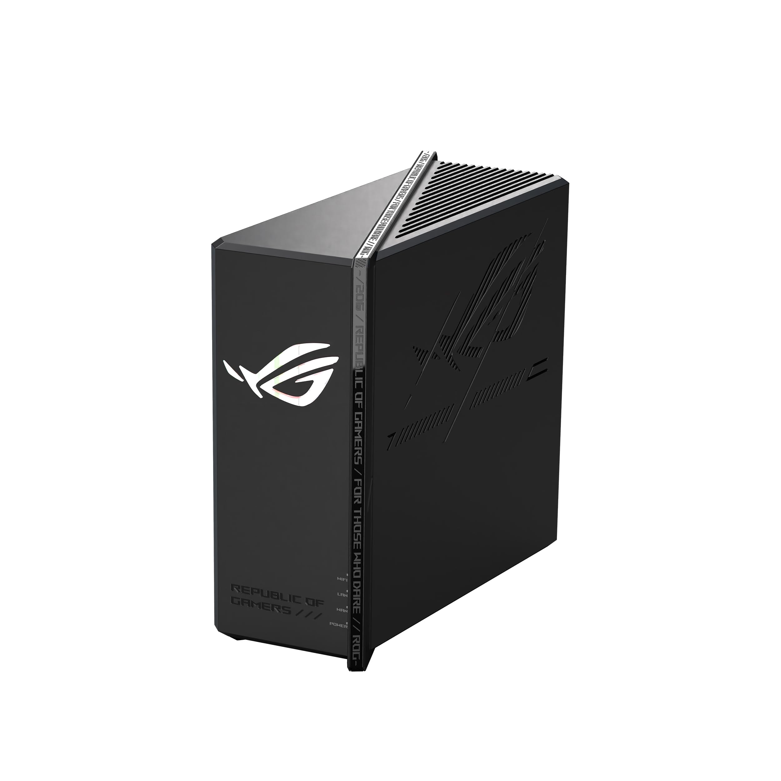 ASUS ROG Strix GS-BE12000 WiFi 7 Tri-Band Router, 12000 Mbps, 20G Wired Capacity, 3,000 sq. ft. Coverage, 2.0GHz Quad-core CPU, Game Acceleration, Triple-Level Security, AiMesh Compatible