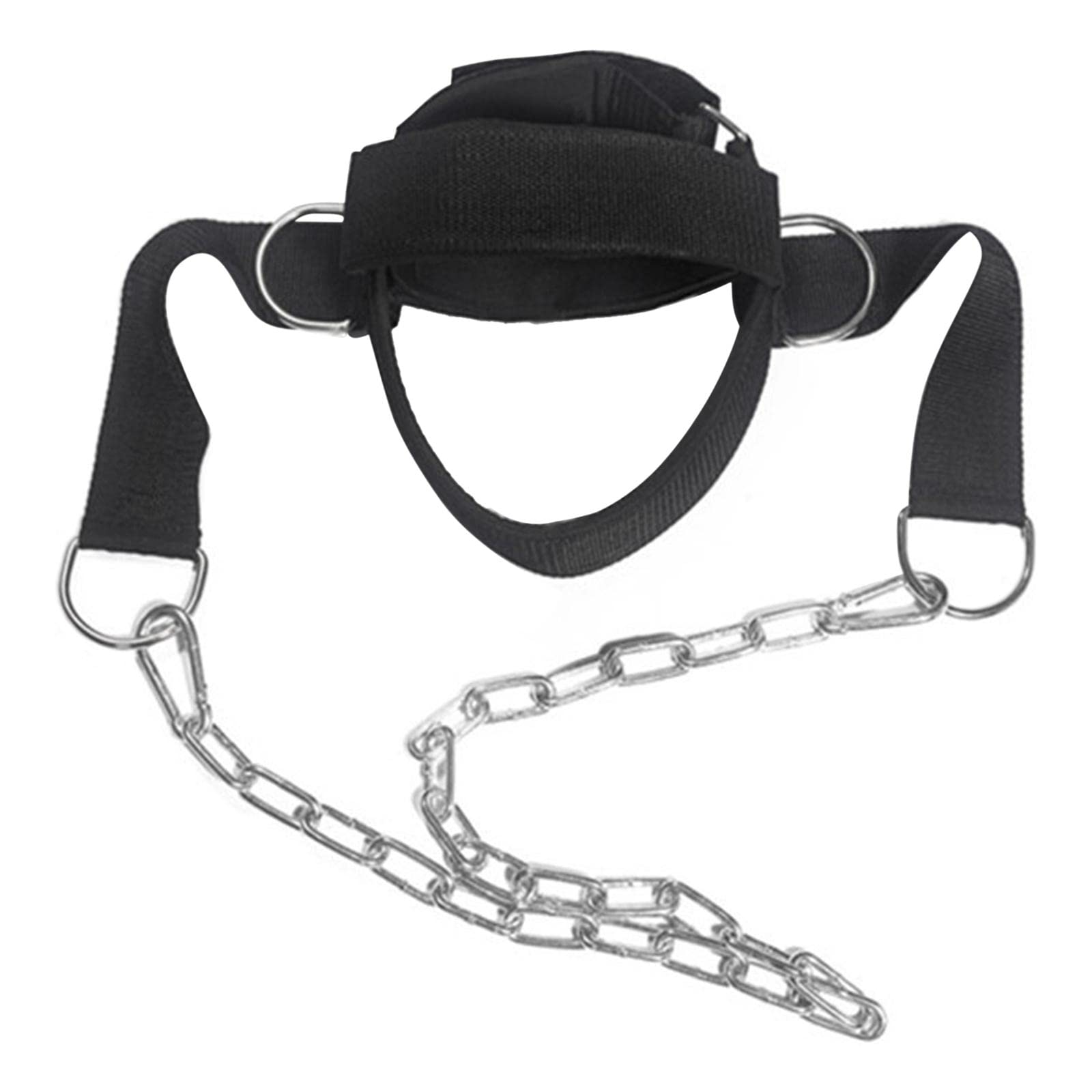 ATORSE Head Neck Harness Adjustable Support Black for Weight Lifting Workout Sports-image-44