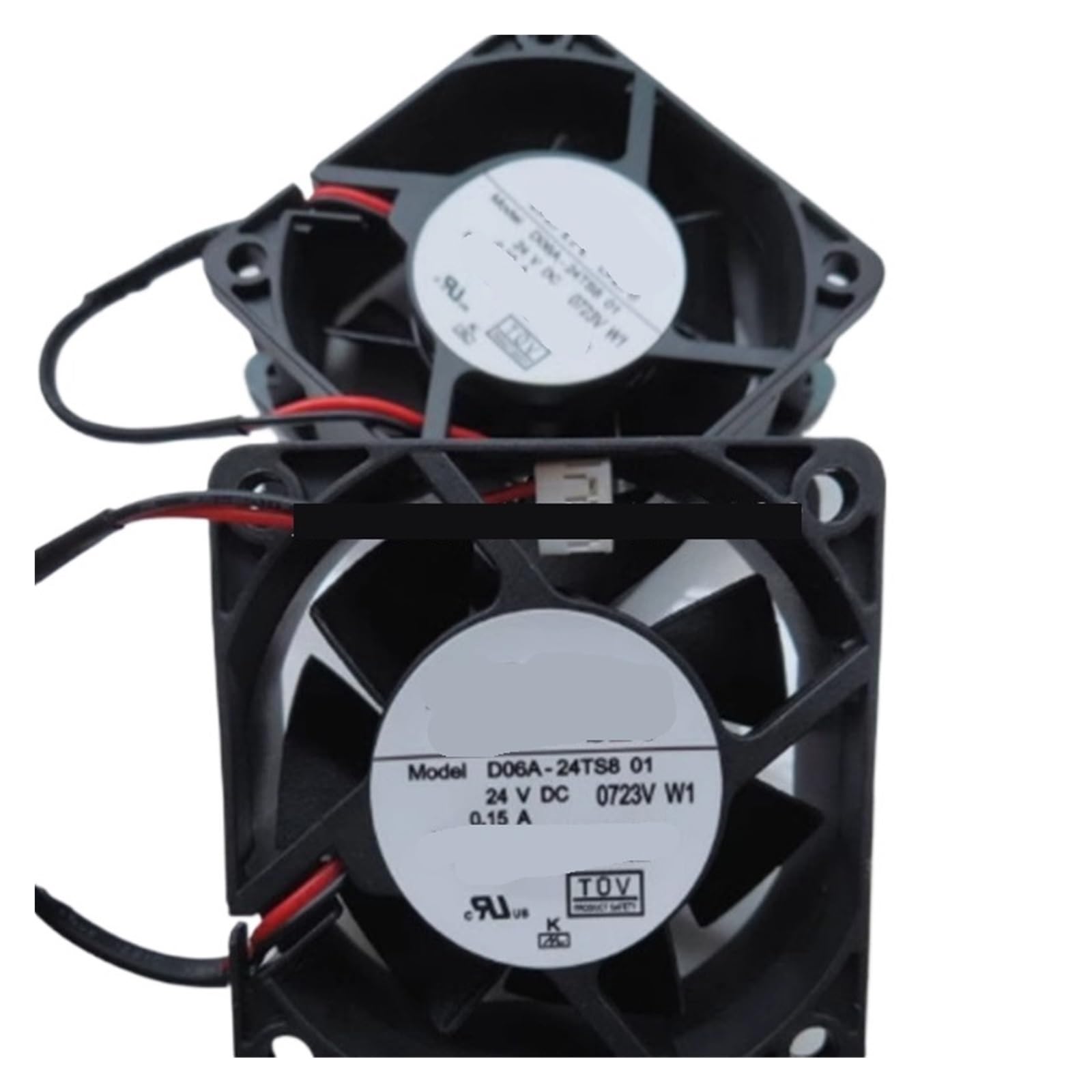 Ventilateur de refroidissement D06A-24TS5-04K anti-surchauffe pour alimentation et carte mère 24V