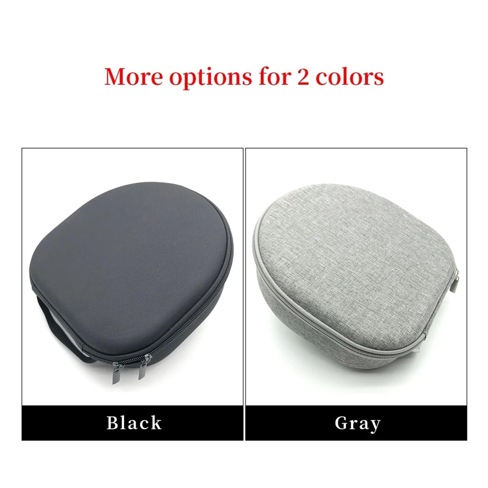 Custodia Rigida Portatile in Eva for Custodia da Viaggio for Auricolari(Gray)