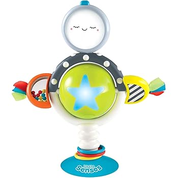 little senses glowing highchair toy