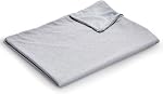 EXQ Home Weighted Blanket Cover 60x80 -Queen Size Premium Soft for Weighted Blanket with Zipper,Machine Washable Duvet Cover (Grey,Duvet Cover Only)