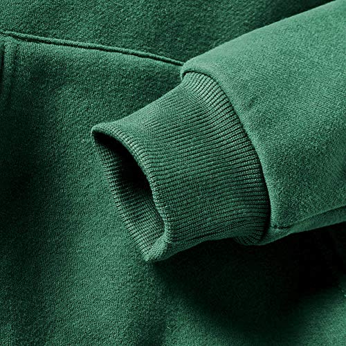 Image of Spring&Gege Youth Solid Fleece Hoodies Pullover Hooded Sweatshirts for Children (3-12 Years)