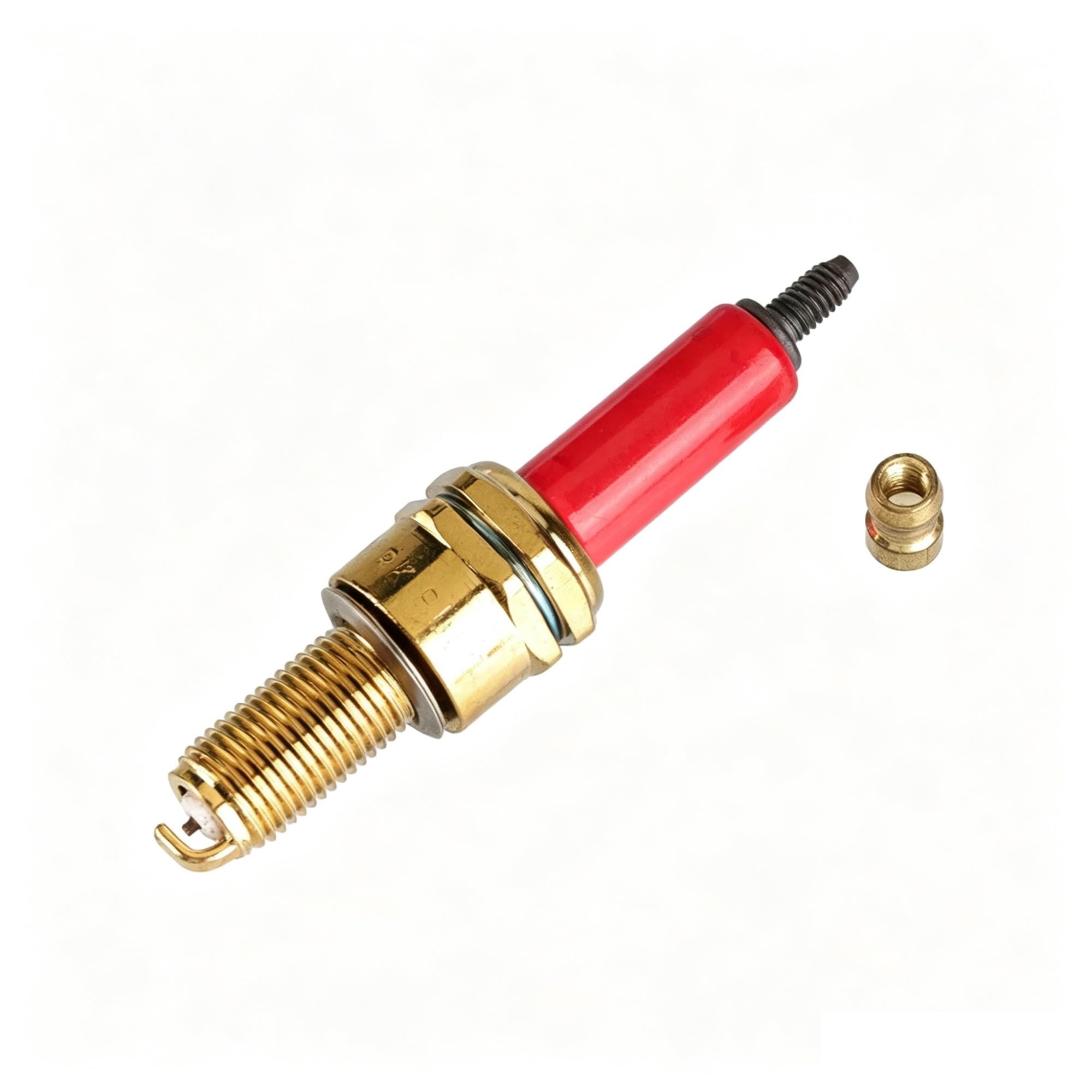 Candela In Ceramica For Moto CR8E Adatta CR8EB CR8EK CR9E B8RTC | Candela di ricambio, la combustione stabile garantisce un funzionamento regolare del motore(4 pcs)