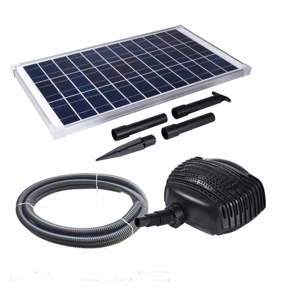 Aquaplancton MNP SP25 25W Powerful Single Panel Solar Powered Submersible Pond P