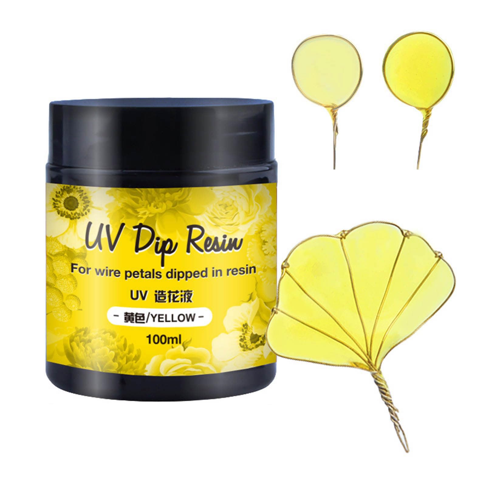 Colle résine liquide UV à séchage rapide pour épingles à cheveux