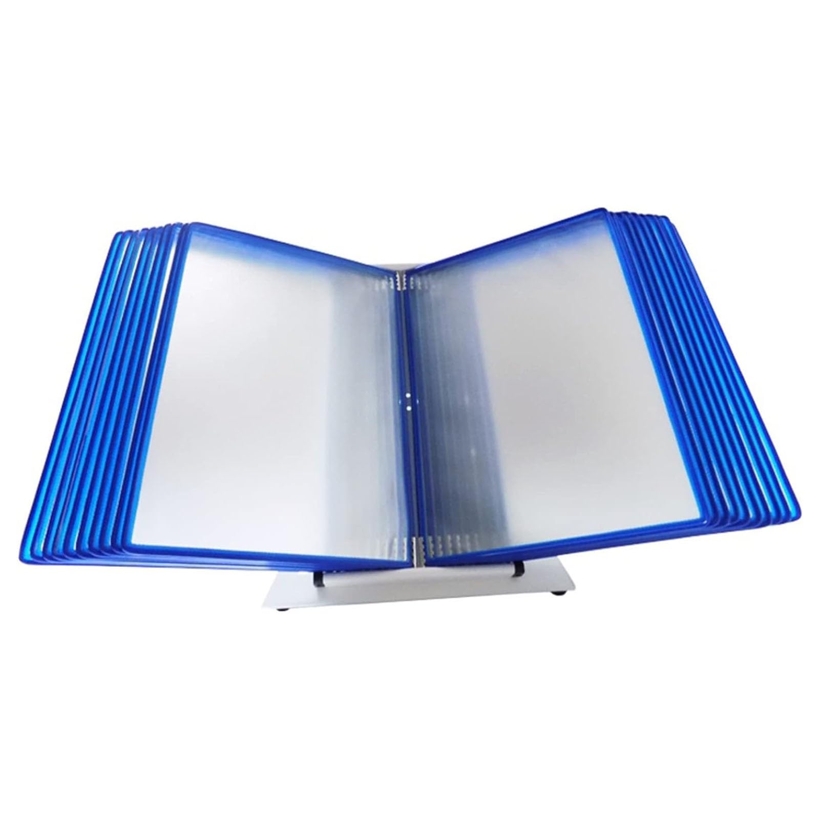 Système de support de bureau double face polypropylène pour rangement de documents A4