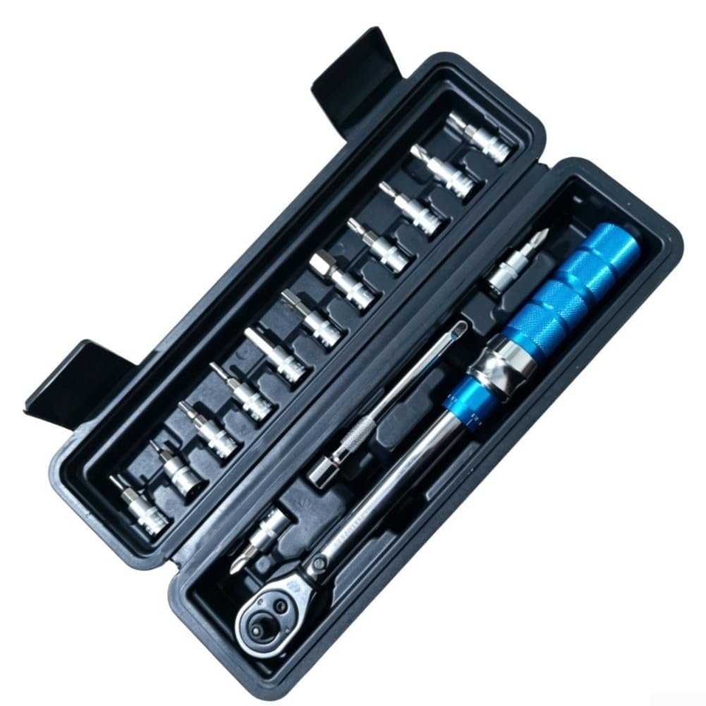 Llave dinamométrica ajustable 5-210Nm acero cromado (agujero cuadrado)