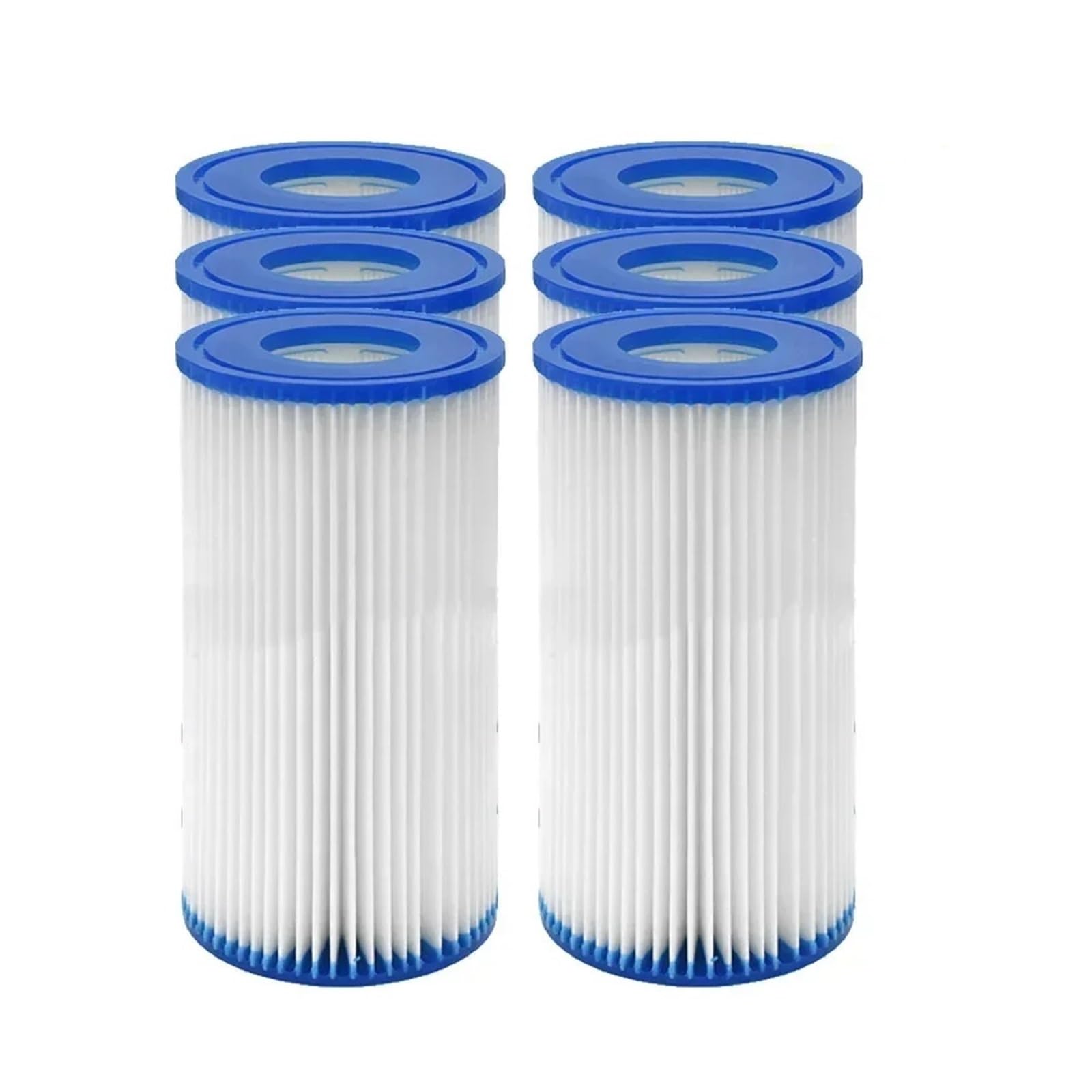 SRFCGPFFV Cartouche Filtrante De Piscine De Type A, Compatible avec Les Pompes De Filtre De Piscine Intex, 29002(6 Pcs)