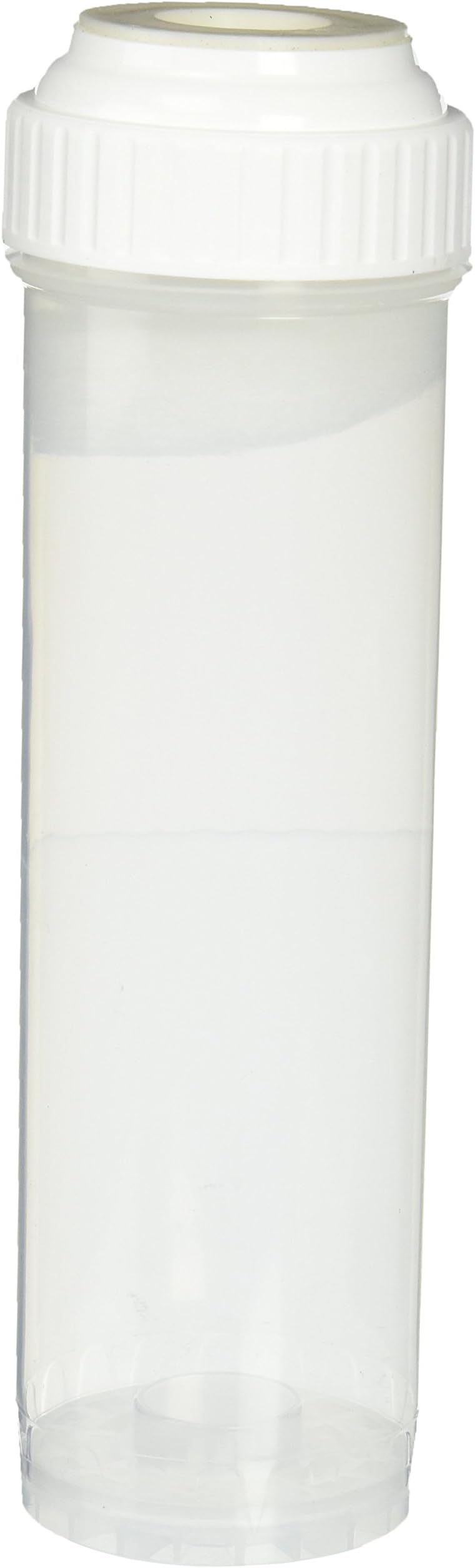 Hydronix EC-2510C Clear Empty Standard Size Water Filter Cartridge, Durable Construction Universal Pre/Post Use 2.5 x 10