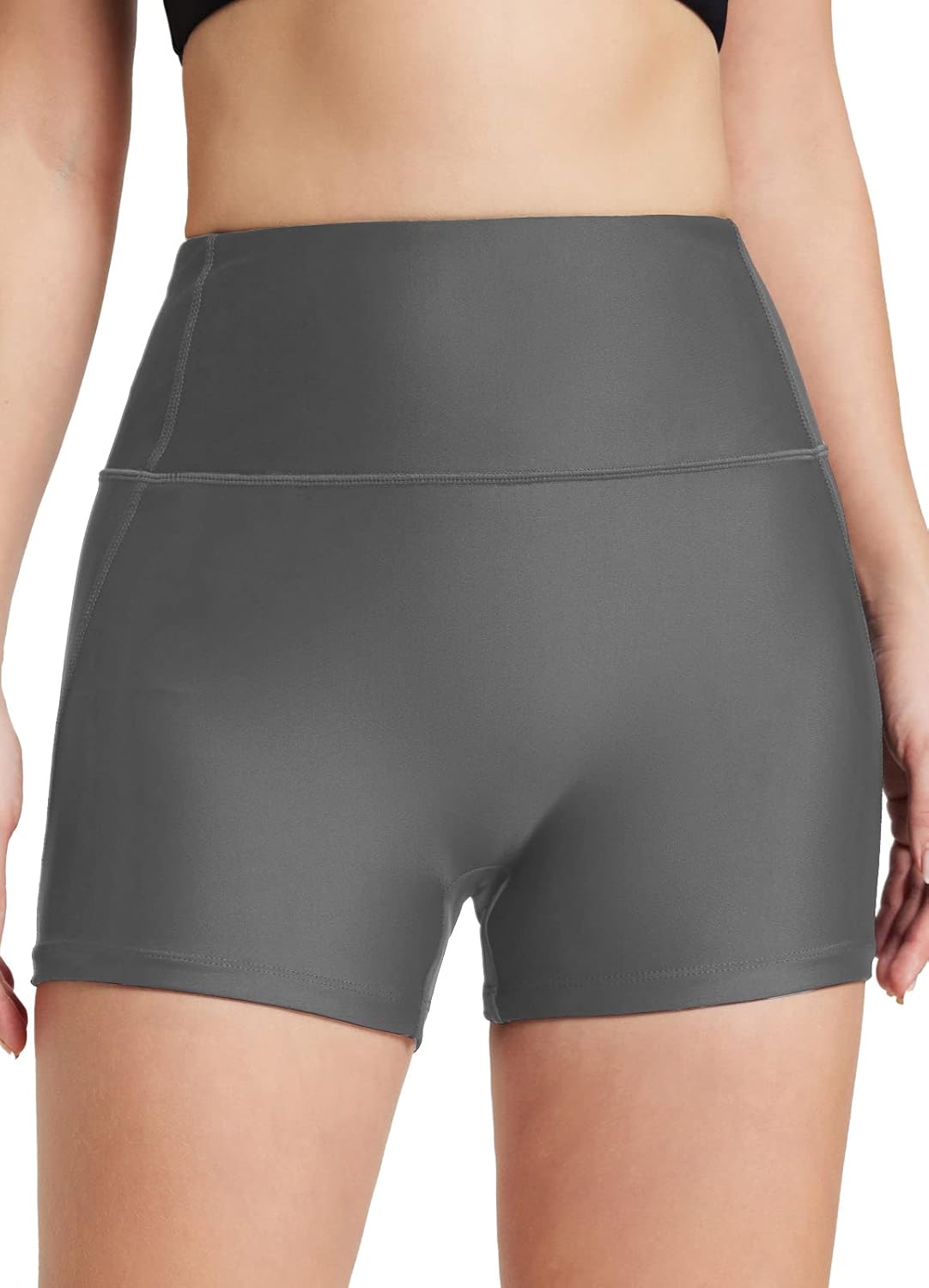 baleaf Women's 3"/5"/6"/8" High Waisted Swim Shorts Tummy Control Swimsuits Bottoms Modest Board Shorts UPF 50+