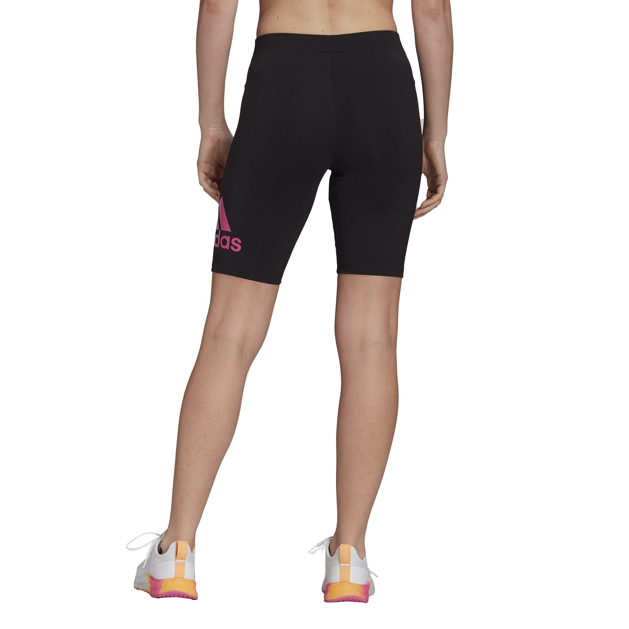 adidas Pantaloncini da bici da donna con logo sfumato