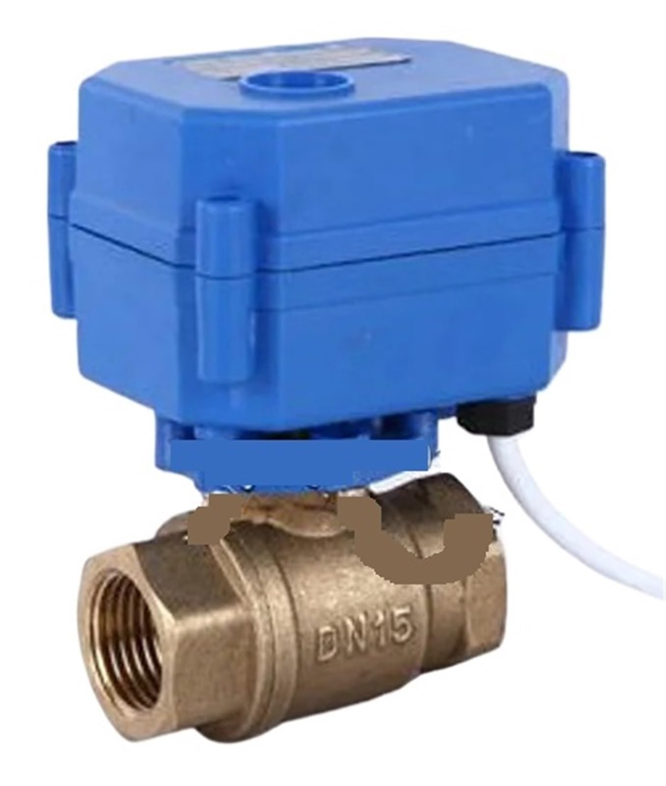 Vanne à bille motorisée 1/2 pouce DN15 laiton AC220V vanne eau électrique CR04