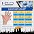 HANDLANDY Breathable & Flexible Work Gloves for Men & Women, Utility Mechanic Working Gloves Touch Screen Yard Work Gloves Medium