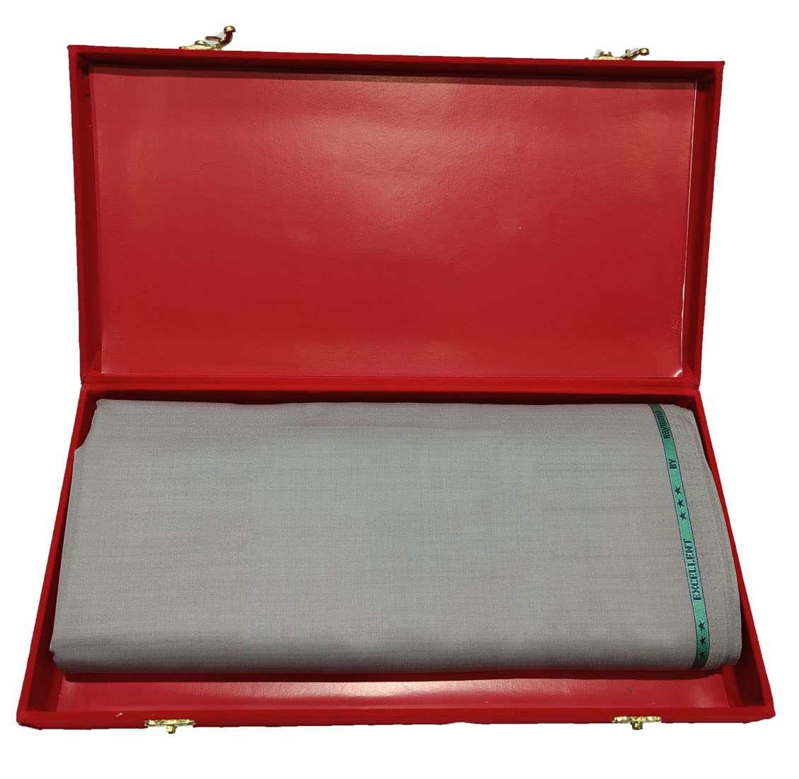 Raymond Fabrics Blue Premium Self Design 3 Meter Suit Fabric for 2 piece (Coat and Pant), Solid