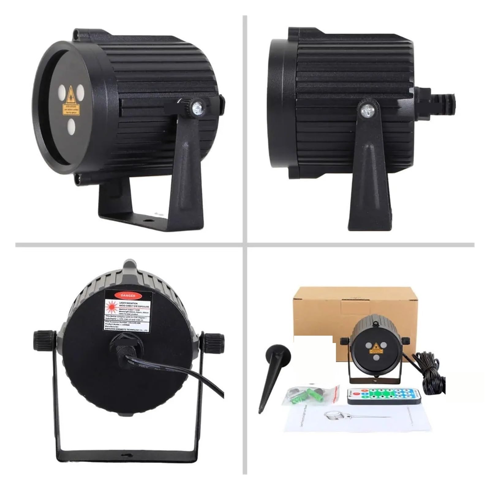 Projektor Weihnachten, Outdoor IP65 Remote Starry Sky RGB Rasen Licht for Weihnachten DJ Party Haus Hof Garten Bühne Zeigen Projektor Landschaft lampen