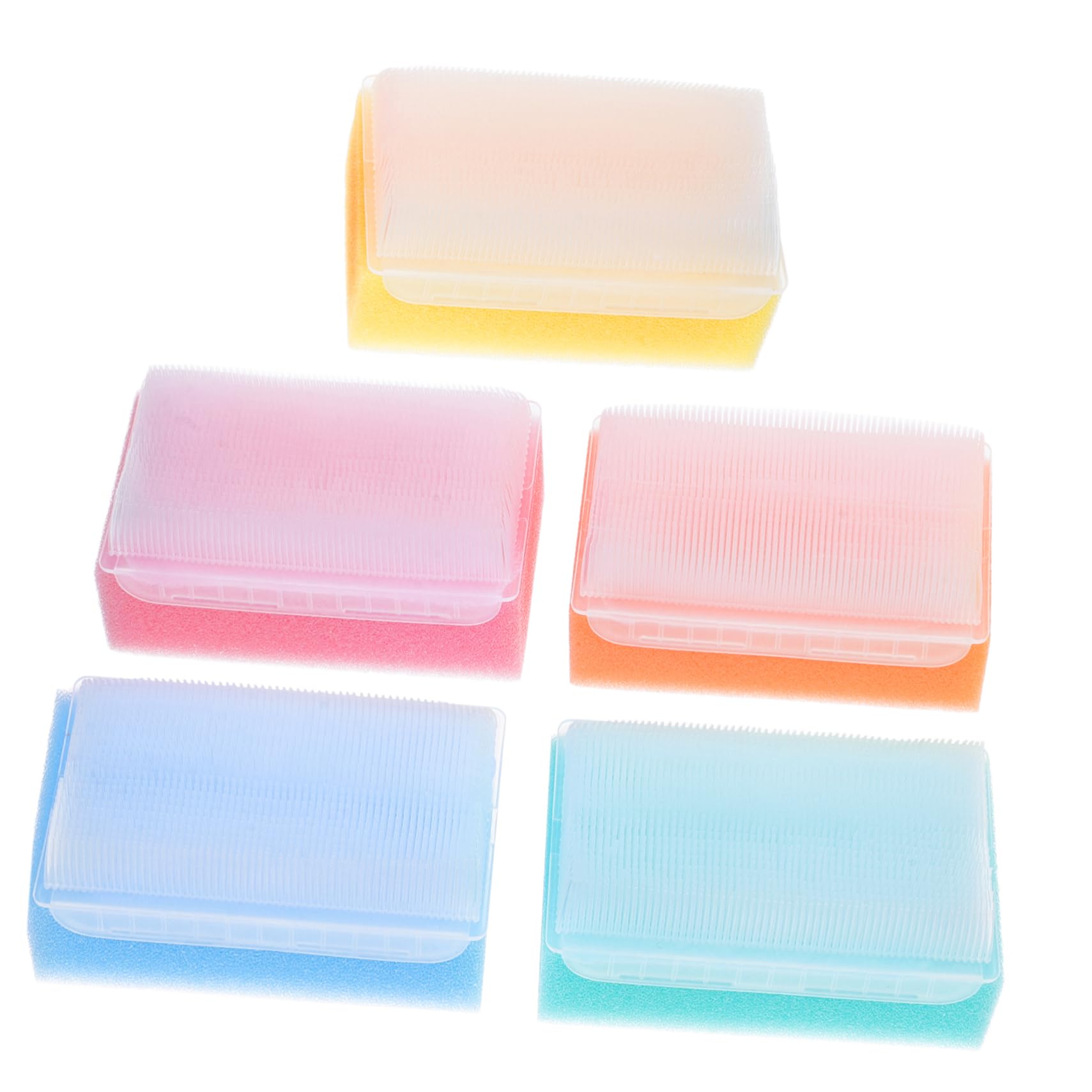 VALICLUD 4 Set Pennello Di Spugna Di Allenamento Tattile Bagno Del Macchia Neonato Sensibile Vasca Da Bagno Per Spazzola Per Spugna Da Bagno Pp 5 Pezzi*4
