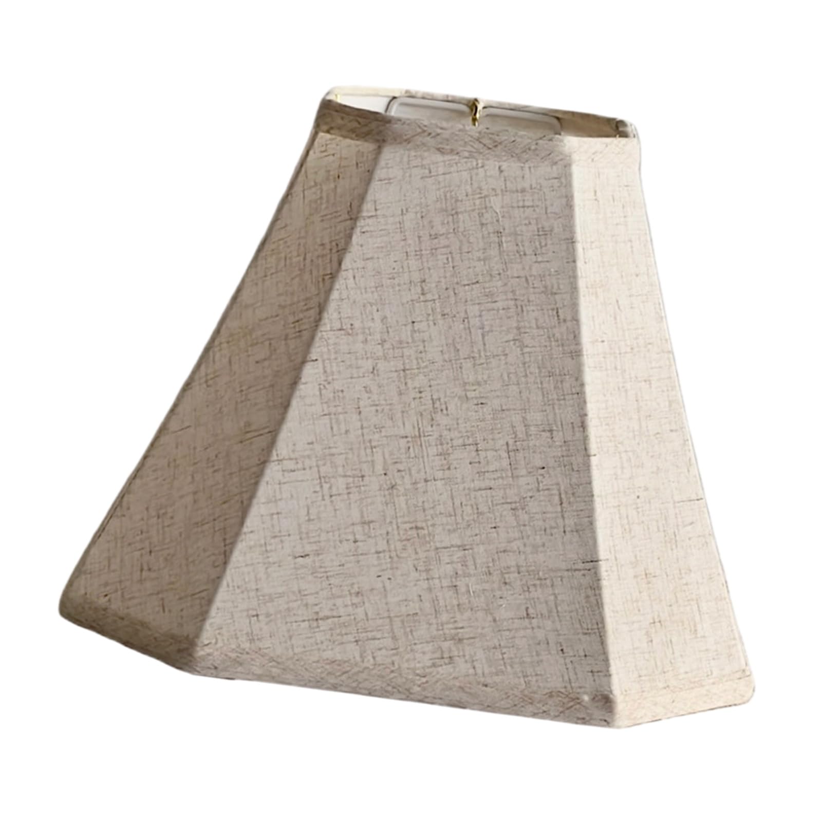 Laikoutd Meshlinen Modern Americans Fabric Octagonal Lampshade Soft Light Filtering For Home Fabric Lightshade