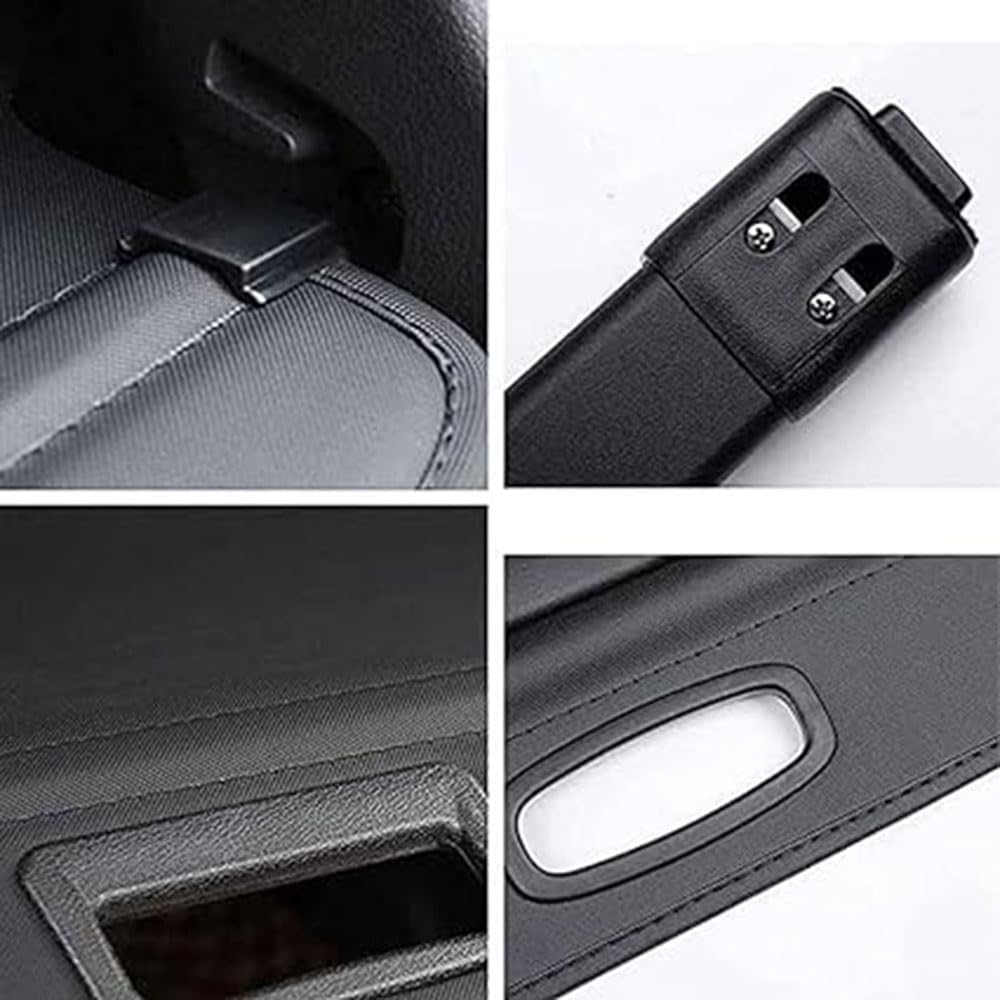 Etagère de Voiture, Convient pour Benz GL450,Protecteur de Coffre, Organisateur de Bouclier de sécurité télescopique