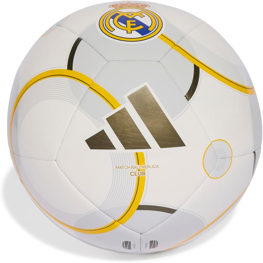 adidas Real Madrid Home Club Ball Ball for Unisex-Adult White 38 EU