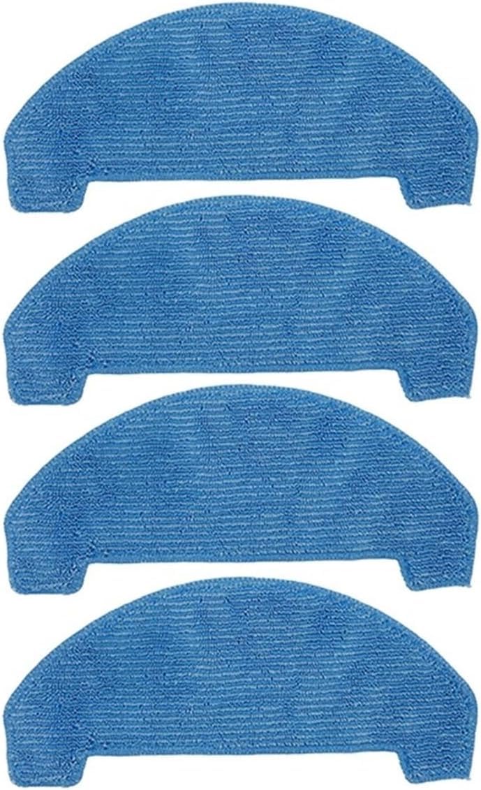 AutoStory 4pcs Replacement Mop Pads for ILIFE Robot Vacuum Cleaner, Compatible for ILIFE V3x/A20/T20S Polaris PVCR, 3600/G2 0926W/G2 0726W/G2 1226 Robot Vacuum Cleaner-image-20