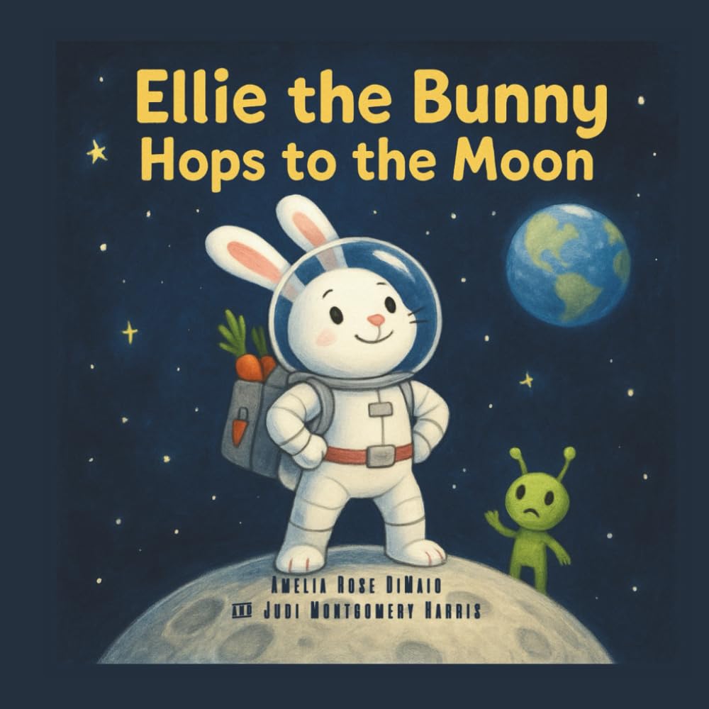 Ellie the Bunny Hops to the Moon: A Sweet Space Adventure About Friendship, Discovery, and Home