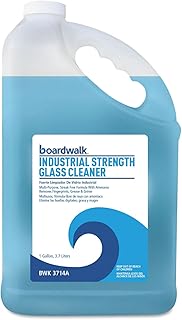 Boardwalk 3714A Industrial Strength Glass Cleaner with Ammonia 1 Gal Bottle 4/Carton
