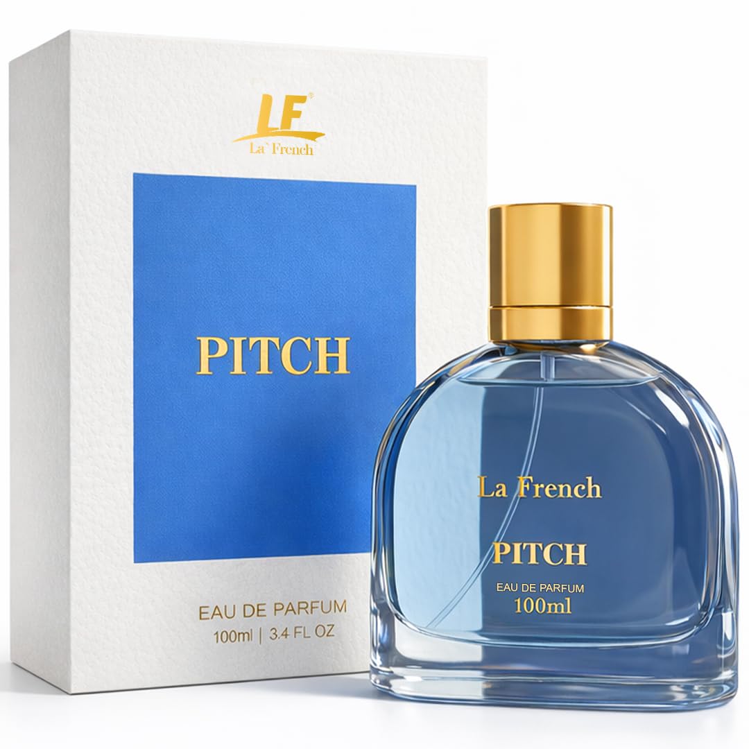 La French Pitch Unisex Perfume 100ml | Long-Lasting Premium Fragrance with Clary Sage, Lemon & Amber Notes | Refreshing, Elegant Scent for Office & Party-image-31